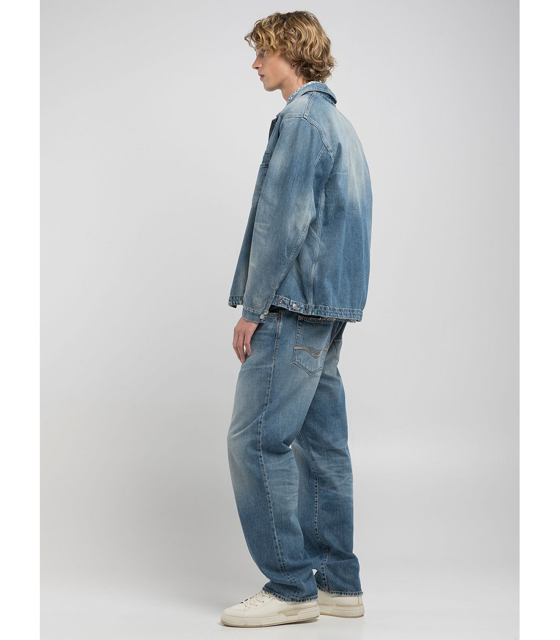 9Z1 ECO PLUS リサイクルデニムジャケット 詳細画像 ブルー 4